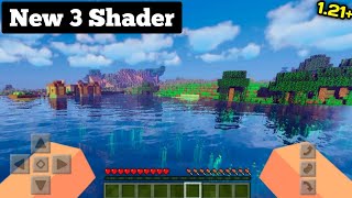 New 3 Shader For Minecraft PE 121  Top Best Shader For MCPE 121  100 Working  3GB 4 GB [upl. by Hippel]