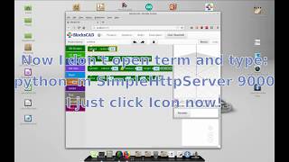 BlocksCAD Startup using python [upl. by Horowitz]
