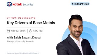 LIVE  Commodities Webinar Key Drivers of Base Metals [upl. by Lasyrc]