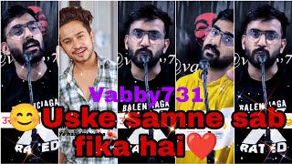 Vabby Attitude Shayari Video Vabby Shayari Status  Vabby 731  Vabby Song  Viral Videos  Shayari [upl. by Haelak651]