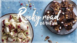 VÄRLDENS ENKLASTE GODIS  Rocky Road på två sätt  Lär dig baka med Camilla Hamid [upl. by Jeff]