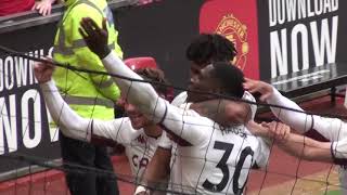 Kortney Hause Scores for Aston Villa v Manchester United Fan Cam 250921 [upl. by Pickett420]