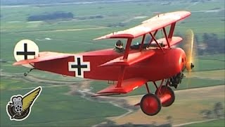 WW1 Manfred v Richthofens Red Fokker Dr1 Triplane [upl. by Aneela]