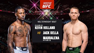 NOCHE UFC Kevin Holland vs Jack Della Maddalena  Full Fight  Welterweight Bout [upl. by Bron]