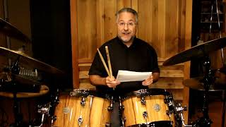 Big Band Drumming Lesson 3 ShuffleSwing quotWhodunnit [upl. by Animehliw]