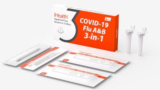 How to use the iHealth COVID19Flu AampB Rapid Test [upl. by Alegnad]