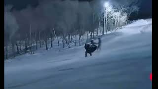 Batman chases Joker on ski with appropriate music [upl. by Yrrehc61]