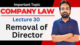 Company law lecture30  Removal of Directors section 168169 [upl. by Gurevich342]