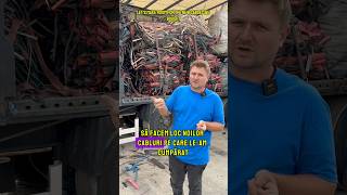 Azi livrăm învelișul de pe cabluri gdielectriccab reciclare copper aluminium cable reciclare [upl. by Auof984]