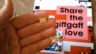 How to use a giffgaff triple SIM card Ordering couldn’t be more SIMple  giffgaff [upl. by Ailb]