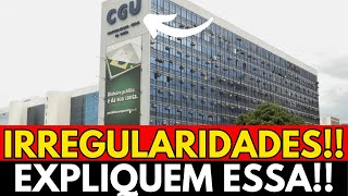 E AGORA EM CGU TERÁ QUE EXPLICAR TUDO ISSO [upl. by Lauber]