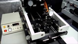 Micro Printing Systems MPS TF100 Screen Printer Alternate and Double [upl. by Syman]