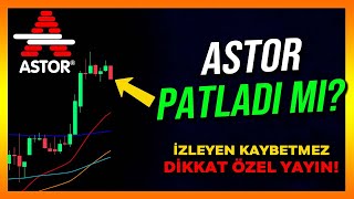 ASTOR PATLADI MI  ALIM FIRSATI MI  Astor Hisse Analiz  Yorum  Astor Enerji  Borsa Analiz [upl. by Niai]