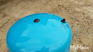 Water Well Pressure Tank Install Bladder Well Tank Great Tips [upl. by Einattirb]