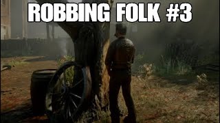 ROBBING FOLK Red dead Redemption 2 Antagonize HD [upl. by Naujak486]