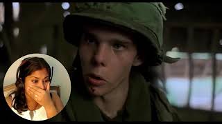 SO SAD Platoon Movie Reaction  Platoon First Time Watching  Vietnam War Movie Reaction [upl. by Nathanson429]