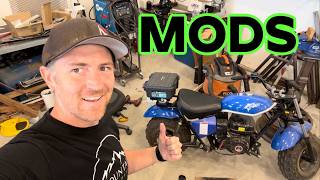 Modding my Mini Bike [upl. by Leahcimaj958]