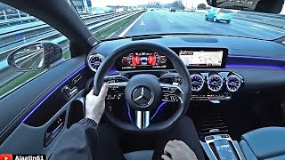 The New Mercedes CLA 2024 Test Drive [upl. by Ardisi390]