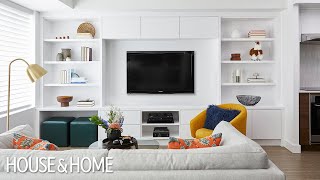 A Condo Makeover With Savvy Storage Solutions [upl. by Buffo894]