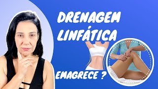 COMO FUNCIONA a DRENAGEM LINFÁTICA  É MITO ou EMAGRECE de VERDADE [upl. by Norri]