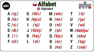 Alfabet angielski wymowa  Alphabet in English [upl. by Bela847]