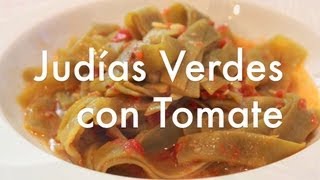 Judías Verdes Con Tomate  Recetas Ligeras ✅ [upl. by Fionnula]