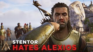 Stentor Sucker Punch Alexios Nikolaos Stops the Fight  Assassins Creed Odyssey [upl. by Shandra]