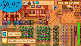 Stardew Valley Mobile iOSAndroid Playthrough Ep 97 Craft Master Achievement amp Copper Trash Can [upl. by Navinod]