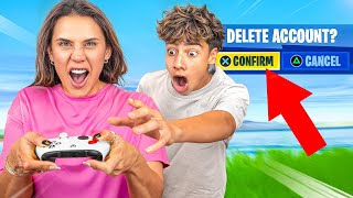 My Mom CONTROLS my Fortnite Game 😡 [upl. by Flavia]