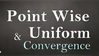 Point wise and uniform convergence  sequence of functions pointwise and uniform convergence [upl. by Jauch902]