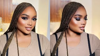 MAKEUP TRANSFORMATION FT MY CLIENT DETAILED BEGINNER MAKEUP TUTORIAL [upl. by Medea]