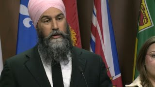 NDP Leader Jagmeet Singh on his bill to lower grocery prices pharmacare – February 7 2024 [upl. by Anoel]