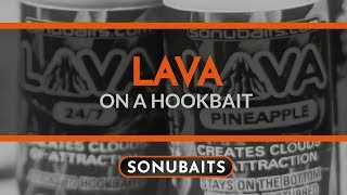 Sonubaits LAVA on a hookbait [upl. by Dnalkrik845]