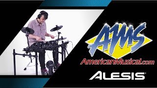 Alesis Nitro Mesh Demo  American Musical Supply [upl. by Enra]