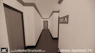 Lodestar Structures Apartment 741 [upl. by Shiverick]