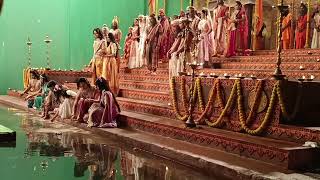 Shrimad Ramayan New Shooting ramayan in ramsita 2024 shoot video [upl. by Ahsinhoj]