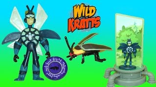 Wild Kratts Martin Deluxe Figure Firefly Creature Power Suit Miniaturizer [upl. by Chicky]