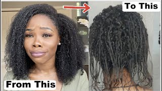 HOW TO RESTORE YOUR DAMAGED HAIR BACK TO HEALTH NO BIG CHOP NEEDED  BEFORE amp AFTER PICs [upl. by Aleda40]