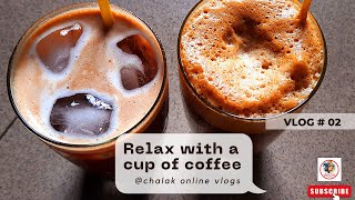 HOW TO MAKE ICED COFFEE  ICED MOCHA  ChaLak Online Vlogs  Drinks Vlog 02 QUICK AND EASY RECIPE [upl. by Alor]