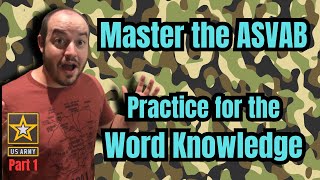 Unlocking Word Knowledge ASVAB Practice You Need To Know 13 [upl. by Dlanar396]