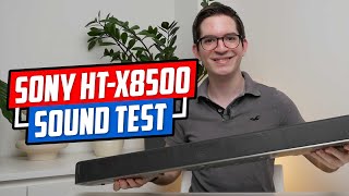 Sony HTX8500 Soundbar LIVE Sound Test 🔊🔊🔊 [upl. by Saunderson]