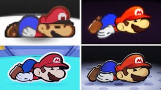 Evolution of  Game Over in Paper Mario Games [upl. by Merridie]