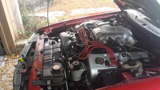 54 DOHC Novi 2000 Supercharged Mustang [upl. by Aber]