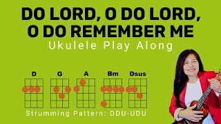 DO LORD O DO LORD  SDA SONG AY  UKULELE GUITAR TUTORIAL PLAY ALONG  CHORDS LYRICS [upl. by Sidnac]