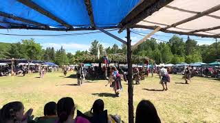 Kitigan zibi traditional powwow 2024 Men’s traditional exhibition Double beat [upl. by Lustig]