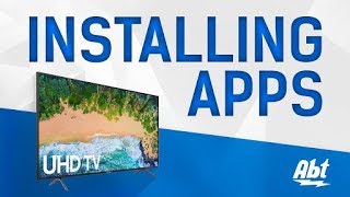 How To Install Apps On Your Samsung TV [upl. by Chaim]