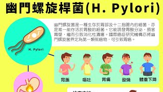 Know more Helicobacter pylori 了解更多幽门螺旋杆菌 廣東話版本 [upl. by Liesa]