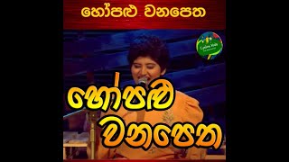 Hopalu Wanapetha  හෝපළු වනපෙත  Erandi Heshani [upl. by Tomchay]