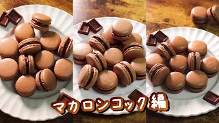 失敗しない！チョコマカロンの作り方（マカロンコック編） Shorts [upl. by Dill]