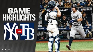 Yankees vs Rays Game Highlights 71024  MLB Highlights [upl. by Yrelle530]